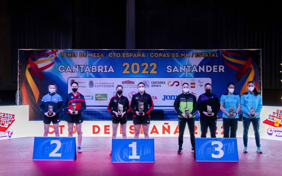 Eugenia Sastre y Ainhoa Cristóbal oro en el Campeonato de España Absoluto de Dobles